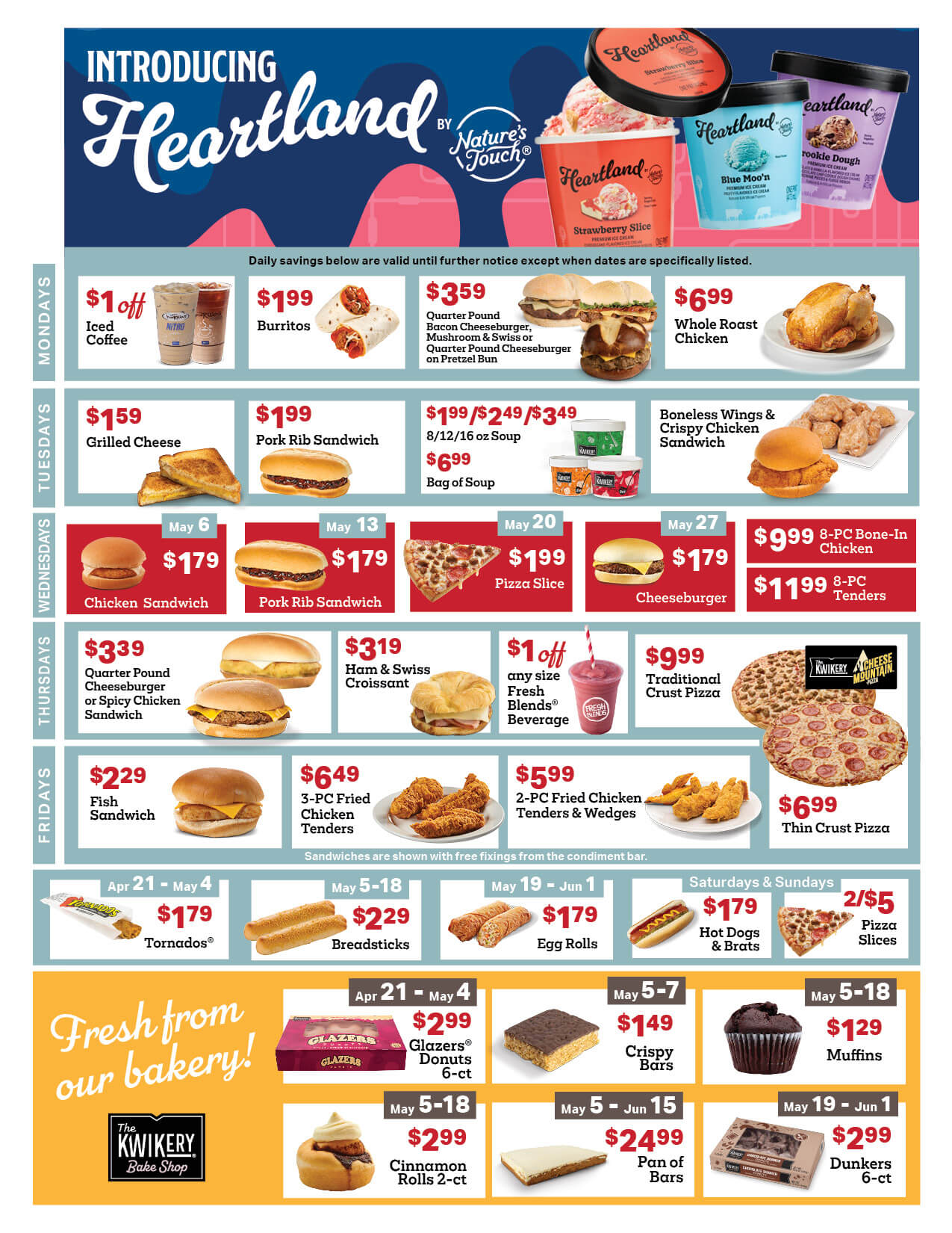 Kwik Trip Monthly Specials