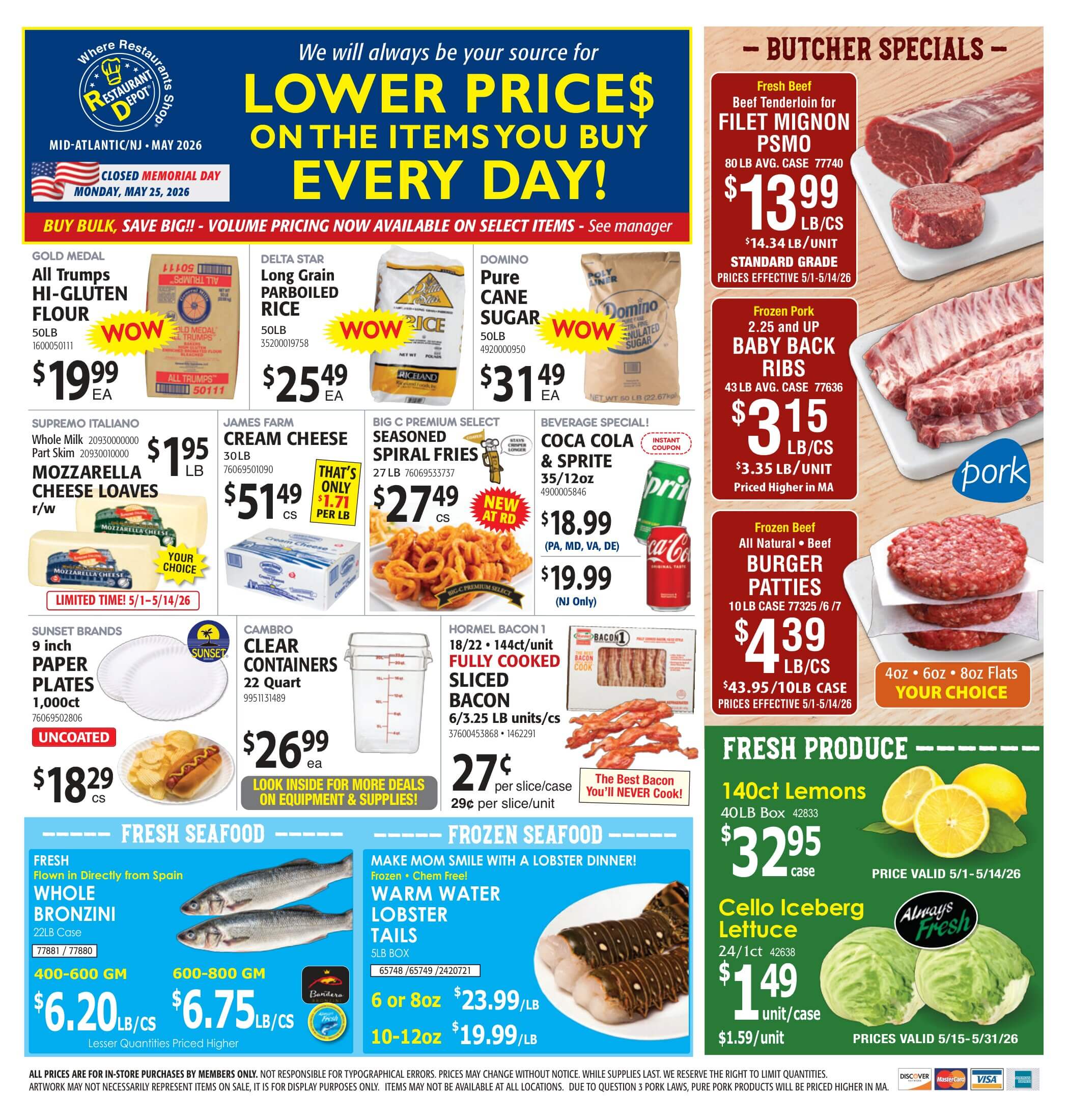Restaurant Depot Flyer 